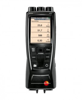 Testo 480 Multi-function IAQ/HVAC/R Meter w/ EasyClimate Software-
