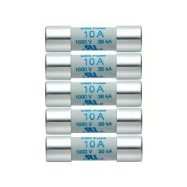 Testo 0590 0004 Spare Fuses, set of 5, 11A/1000V-