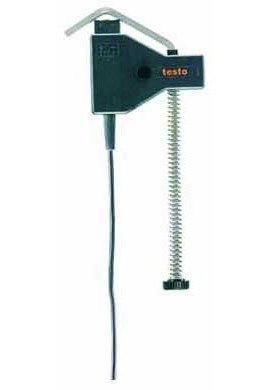 Testo 0609 5605 Pipe Wrap Probe with 10' Fixed Cable, -50 to +120 Degree C Range-