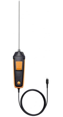 Testo 0618 0073 Digital Immersion/Penetration Probe with Pt100 temperature sensor-