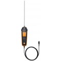 Testo 0618 0275 Digital High-Precision Immersion/Penetration Probe with Pt100 temperature sensor-