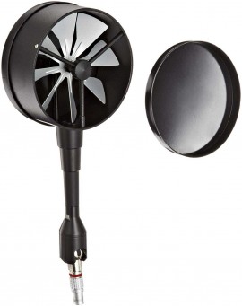 Testo 0635 9440 Bendable Vane Probe with Telescopic Handle, 2.36" Diameter-