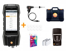 Testo 300 LL Residential/Commercial Combustion Analyzer Kit with printer-
