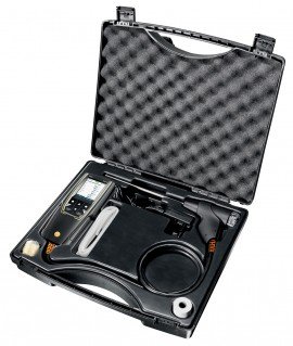 Testo 310 II Combustion Analyzer Kit with printer, 32 to 752&amp;deg;F, 0 to 4000 ppm-