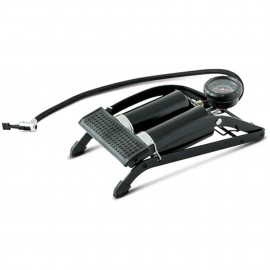 Titan 19741 Foot Pump, double barrel, 0 to 100 psi-