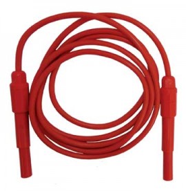TPI 123501R/5F Test Lead with Banana Plugs, 5', Red-
