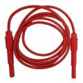 TPI 123501R/5F Test Lead with Banana Plugs, 5&#039;, Red-