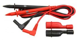 TPI A075 Test Lead Set with Screw-On Alligator Clips-