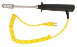 TPI CK13M Heavy-Duty Contact Surface Probe, 4&amp;quot;-