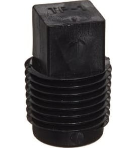 TPI TP-1Bulk Hole Plug, threaded-