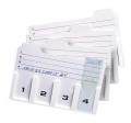 Traceable 1008 Microscope Slide Cards, 12-Pack-