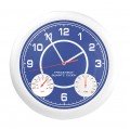 Traceable 1071 Analog Wall Clock with Temperature and Humidity-