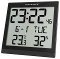 Traceable 94460-25 Radio-Controlled Digital Wall Clock, US radio signal-