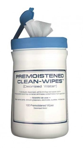 Traceable 2061 Dry Clean Wipes, 100-Pack-