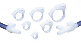 Traceable 3273 Hose/Tubing Clamp, 1.406 to 1.61", 100-Pack-