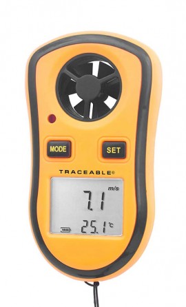 Traceable 3655 Micro-Anemometer Thermometer-