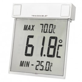 Traceable 4159 Big-Digit See-Thru Thermometer &amp;deg;F-