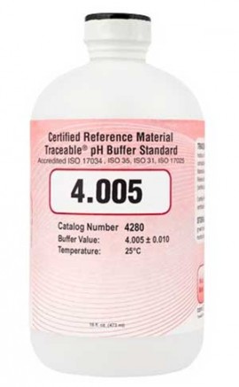 Traceable 4280 pH Buffer Standard, 4.005-