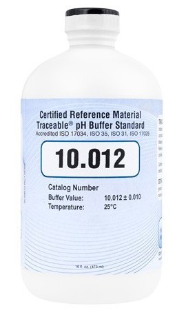 Traceable 4282 pH Buffer Standard, 10.012 pH, Clear-