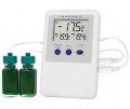 Traceable 4731 Refrigerator/Freezer Ultra Thermometer with 2 bottle probes-