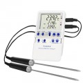 Traceable 6436 Excursion-Trac Data Logging Refrigerator/Freezer Thermometer with 2 stainless steel probes-