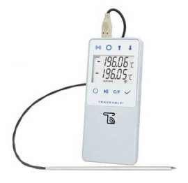 Traceable 6512 Liquid Nitrogen Data Logging Thermometer with stainless steel probe-