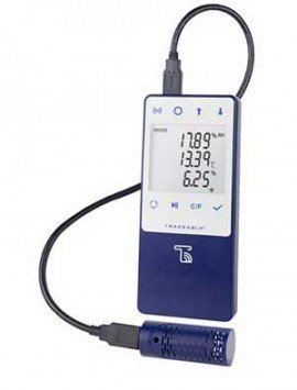 Traceable 6526 Wi-Fi Data Logging CO<sub>2</sub> Meter with external ambient sensor-