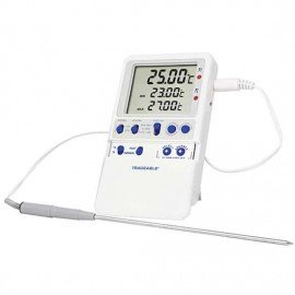 Traceable 90000-25 Extreme-Accuracy Digital Thermometer with calibration, -45 to 65&amp;deg;C-