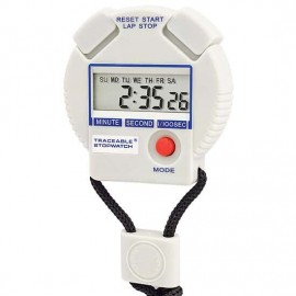 Traceable 98766-06 Large-Digit Stopwatch/Chronograph with calibration, &amp;plusmn;0.001% Accuracy-
