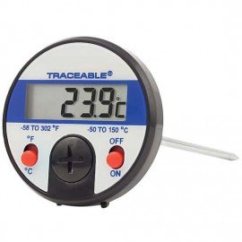 Traceable 98767-22 Jumbo-Display Thermometer with calibration, -58 to 302&amp;deg;F-