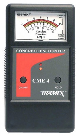 Tramex CME4 Concrete Moisture Detector-