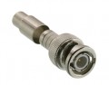 Triplett 301-4TP Male BNC Twist-On Connector, 10-pack, 50 &amp;ohm;-