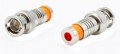 Triplett 302-8240CSTP Male BNC Compression Connector, 75 &amp;ohm;, 10-pack-