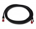 Triplett CAT6A 10 GBPS Professional Grade Patch Cable, 10&#039;, black-