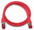Triplett CAT6A-3RD CAT6A 10GBPS Professional Grade Patch Cable, SSTP, 26 AWG, 3', red-