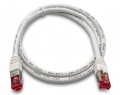 Triplett CAT6A 10 GBPS Professional Grade Patch Cable, 3', white-