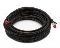 Triplett CAT6A 10 GBPS Professional Grade Patch Cable, 50', black-