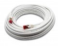 Triplett CAT6A 10 GBPS Professional Grade Patch Cable, 50', white-