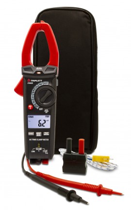 TRIPLETT CM600-NIST AC True RMS Clamp Meter 600 A,-