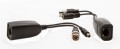 Triplett HDB-PVRJ45PT2 High-Definition Video and Power Balun, 1-pair, 5 megapixel-