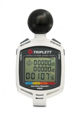 Triplett HSW50-NIST Combination Heat Stress Stopwatch, 32 to 122°F-
