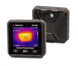 Triplett IRTC500 Compact Thermal Imaging Camera, 160 x 120, 42 x 32&amp;deg; FOV-