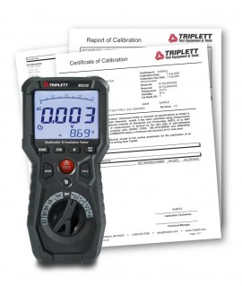 Triplett MG530-NIST Digital Insulation Tester/Multimeter, up to 4000 M&amp;Omega;-