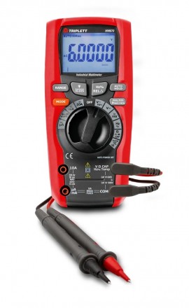Triplett MM870 Industrial-Grade Digital Multimeter, 1000 V, 10 A-