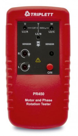 Triplett PR450 Motor and Phase Rotation Tester-