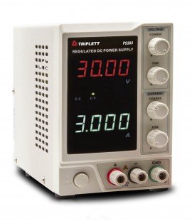 TRIPLETT PS303-NIST Power Supply 30 V / 3 A DC,-