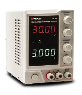 TRIPLETT PS305-NIST Power Supply 30 V / 5 A DC with NIST certification,-