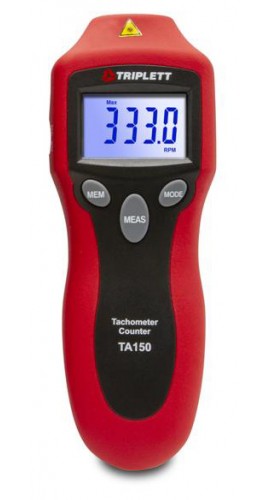 Triplett TA150 Laser Photo Tachometer-