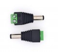 Triplett TBMB-10PK DC Male Plug to Terminal Block, 10-pack-