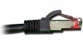 Triplett TRI-TB-CAT6A-FN-001F-BK CAT6 Patch Cables, 1&#039;, black-